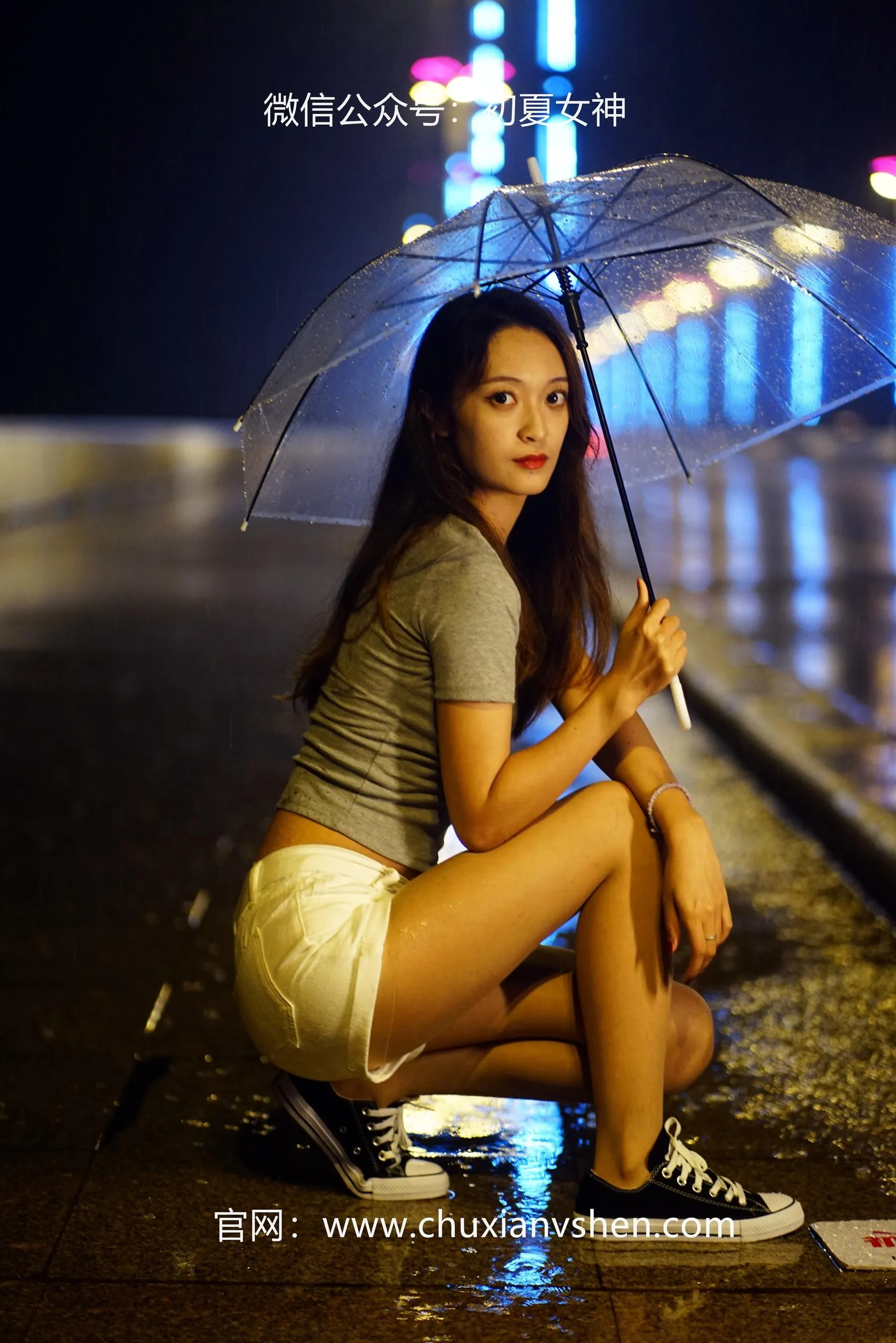 初夏女神 NO.037 依依 夏日夜雨 [72P]插图8